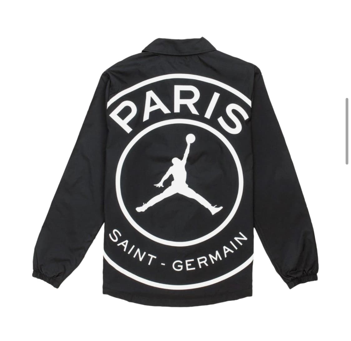 조던 x 파리 생제르맹 코치 자켓 블랙 화이트 S 상품이미지1