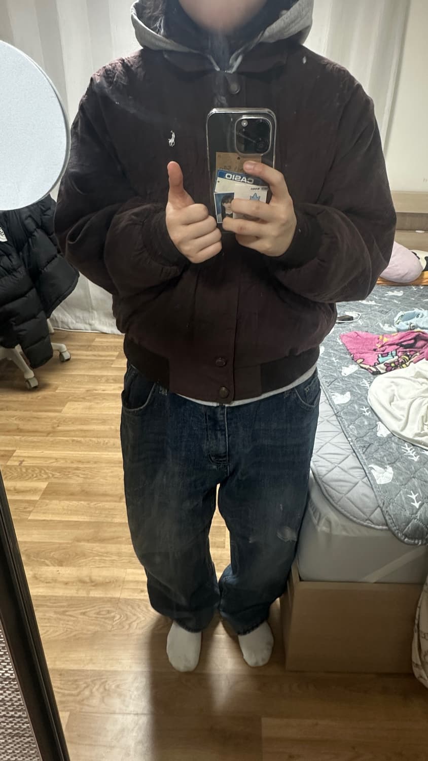 폴로 갈색 자켓 상품이미지4