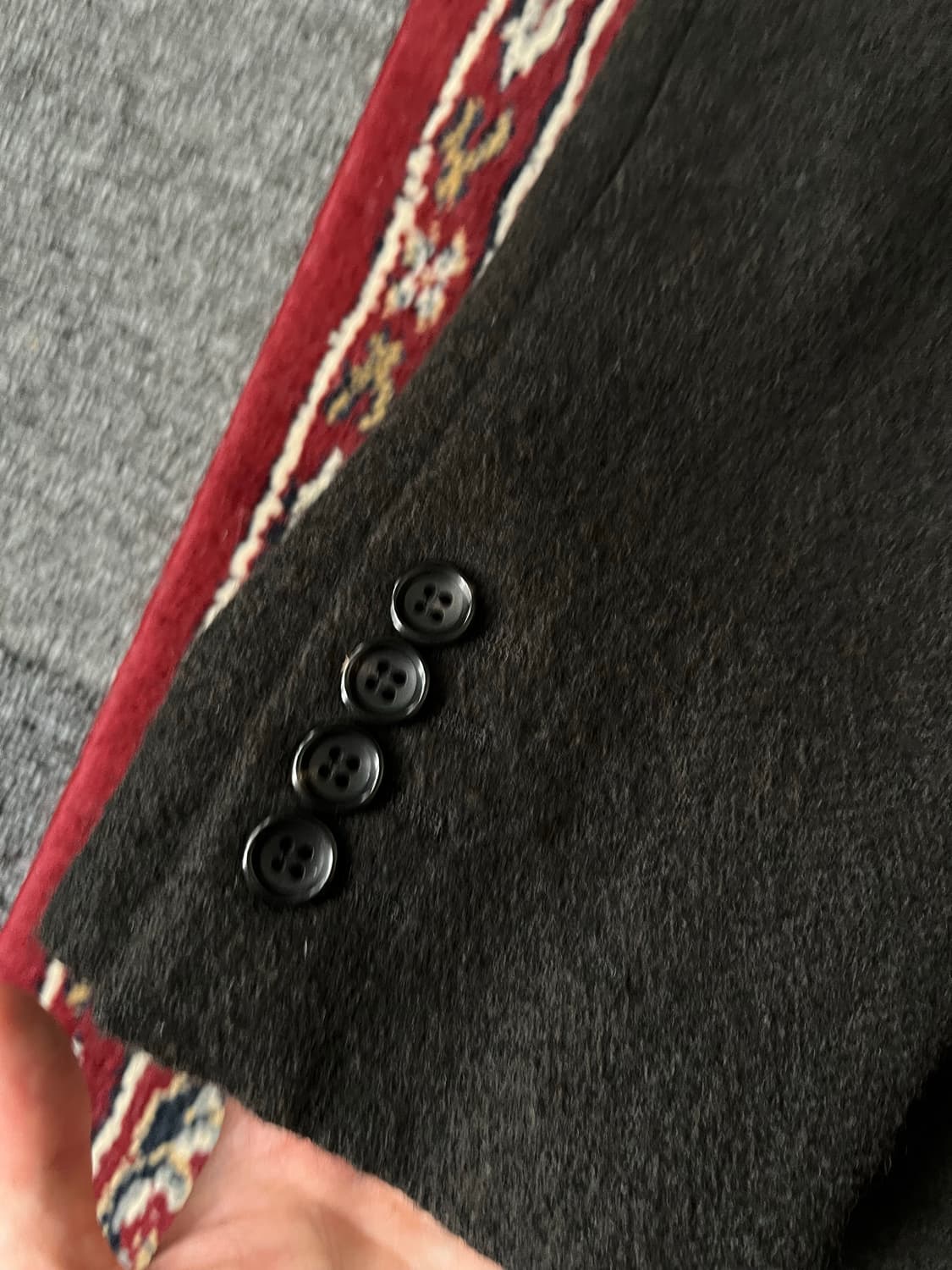 comme des garcons homme deux 울 블레이저 자켓 상품이미지3