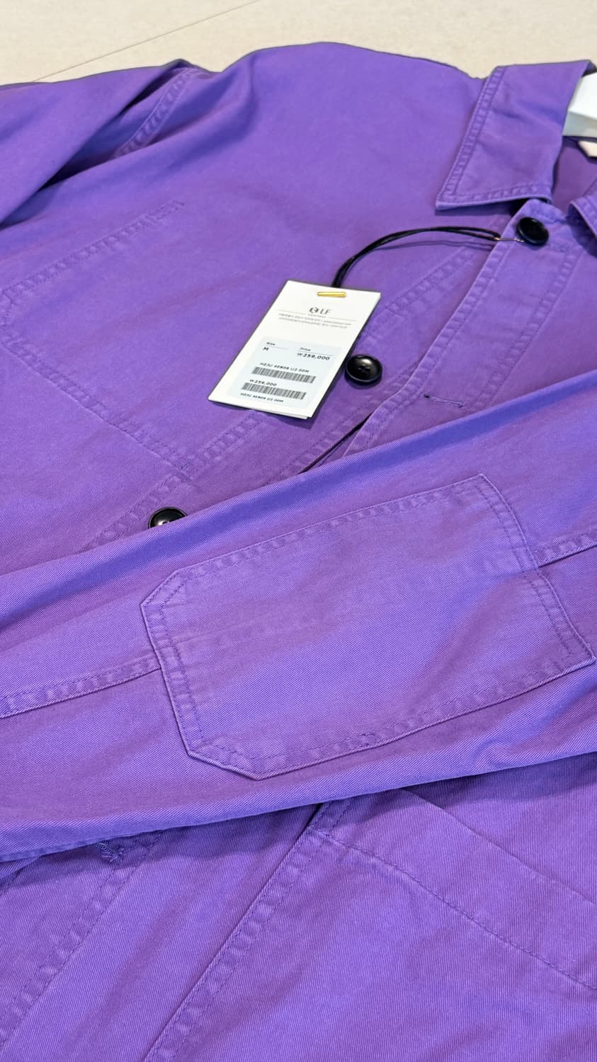 His 히스 헤지스 프렌치워크자켓 퍼플 상품이미지3