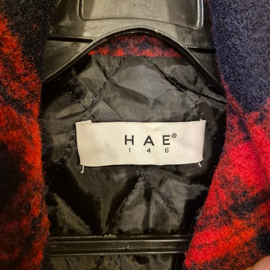 S 타탄체크 누빔자켓 상품이미지3