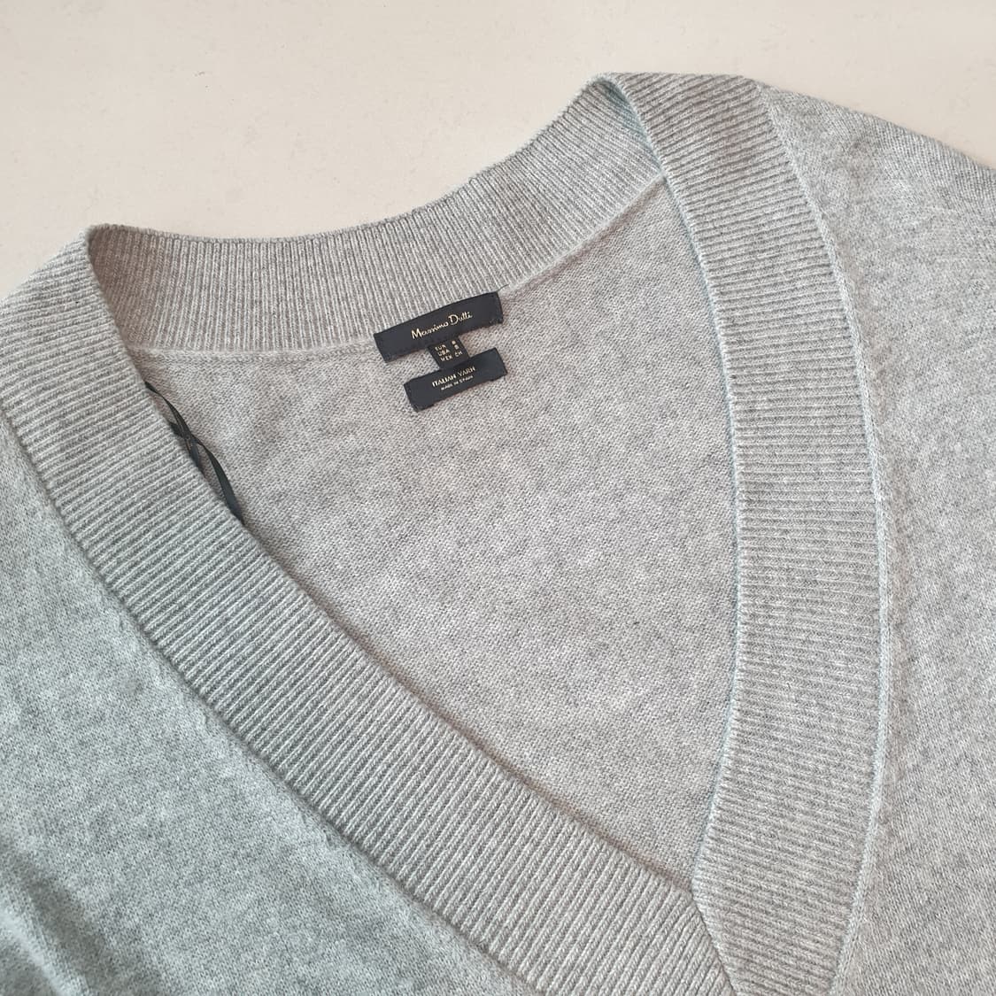 마시모두띠 브이넥 캐시미어 니트 롱원피스 상품이미지6