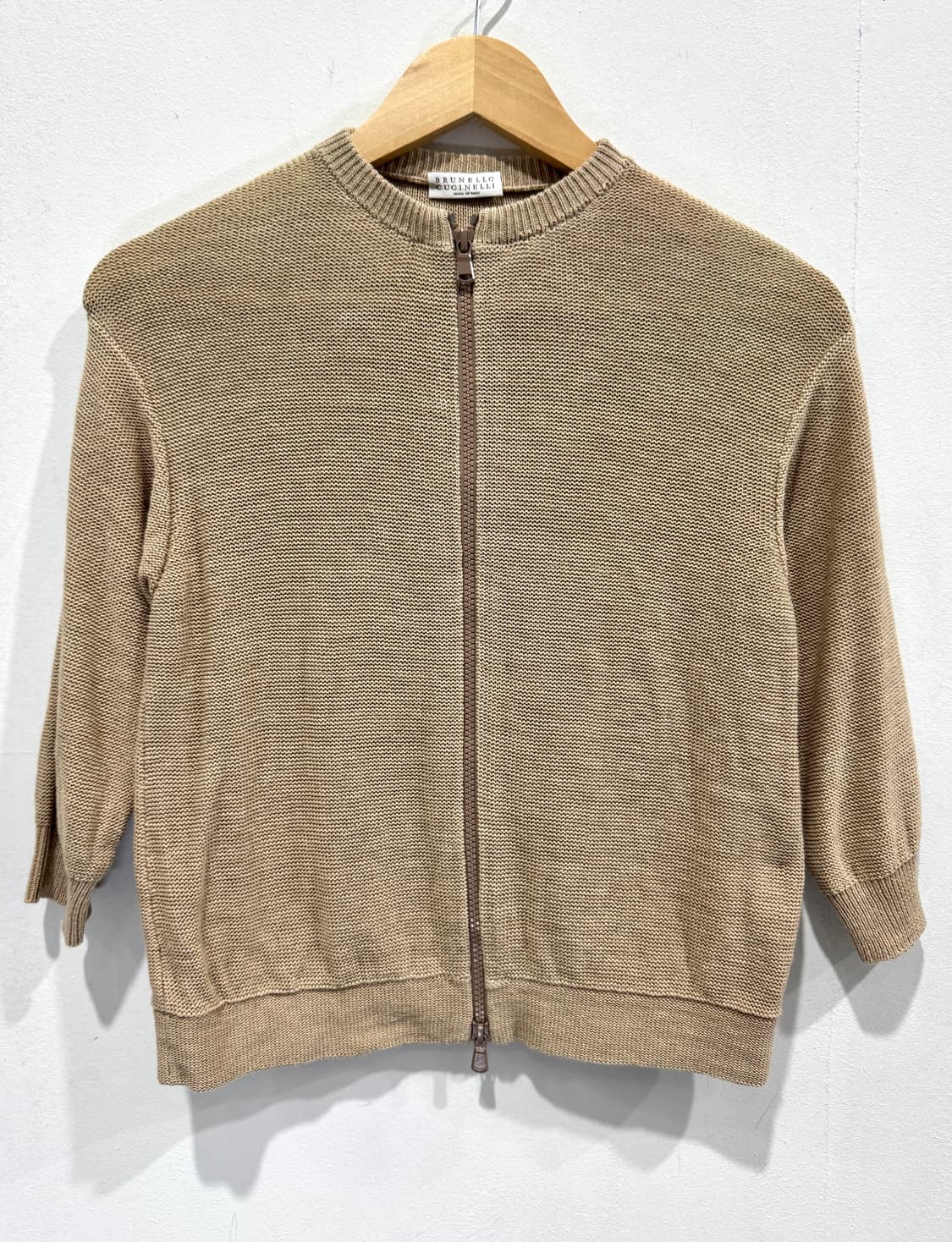 브루넬로 쿠치넬리 여성 면 니트 가디건 상품이미지1