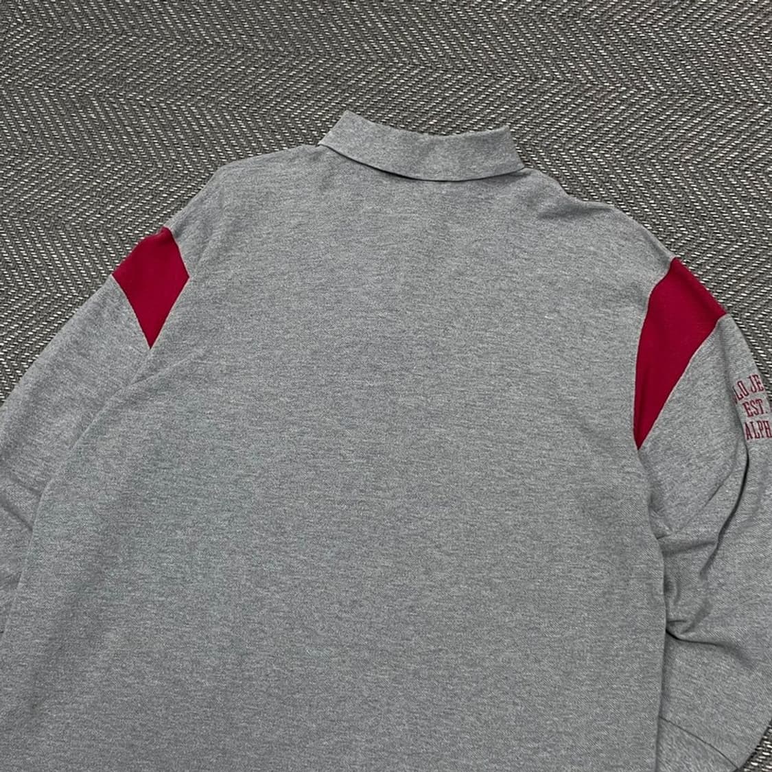 폴로 진스 랄프로렌 로고 패치 카라넥 티셔츠 v0344 상품이미지5