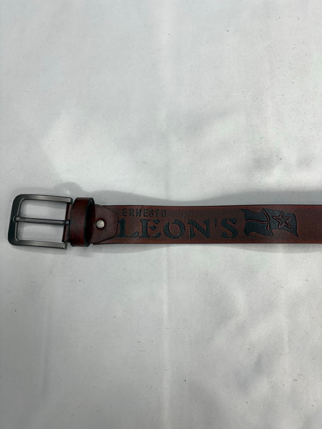 빈티지 체게바라 웨스턴 레더 벨트 상품이미지4