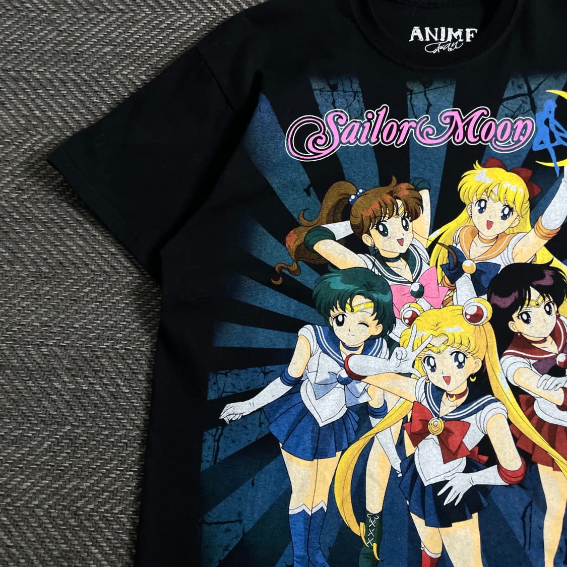 90s USA 빈티지 세일러문 티셔츠y 3872 상품이미지3