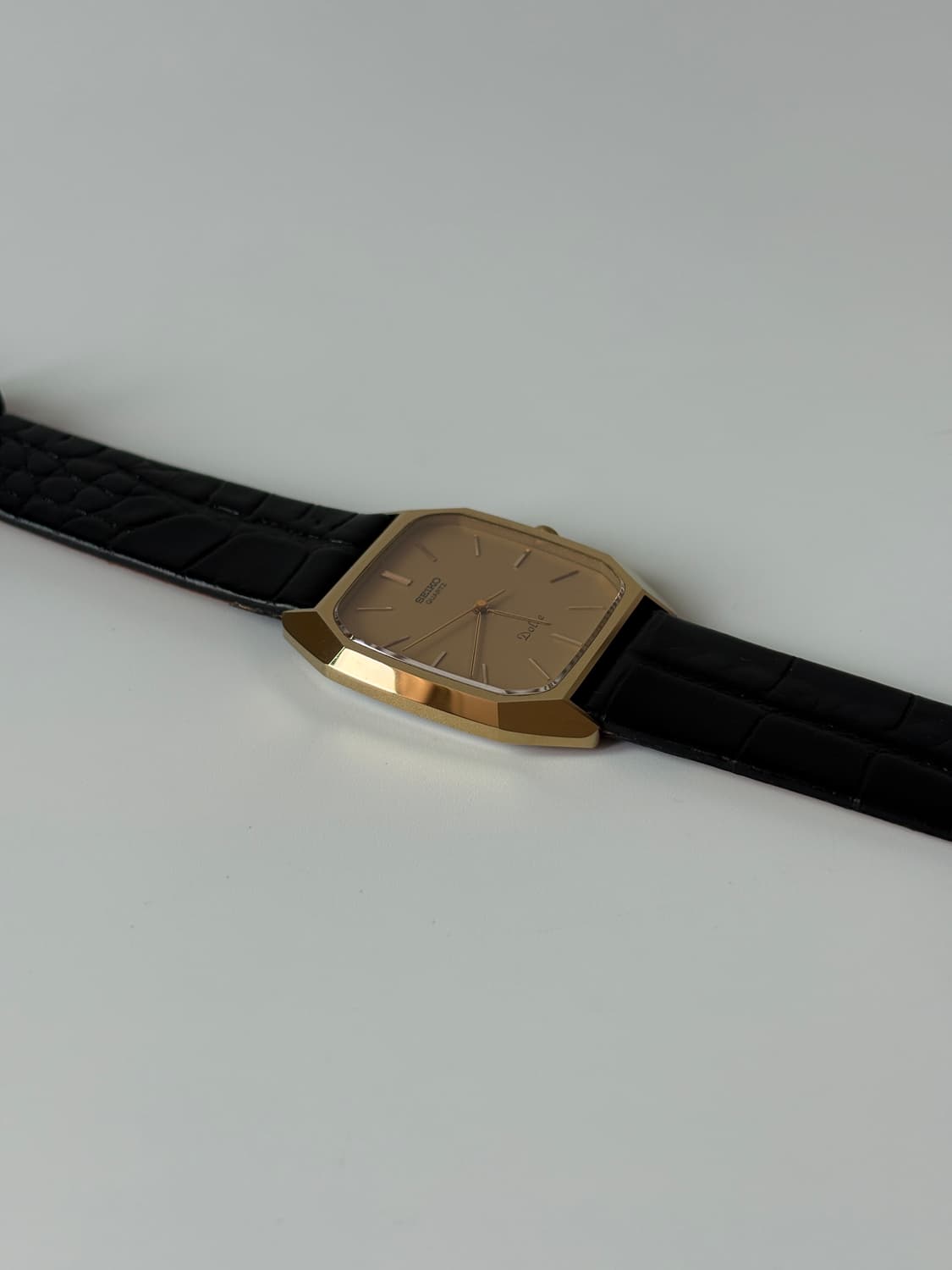 세이코 1980년대 Dolce 골드 탱크 쿼츠 남성 상품이미지5