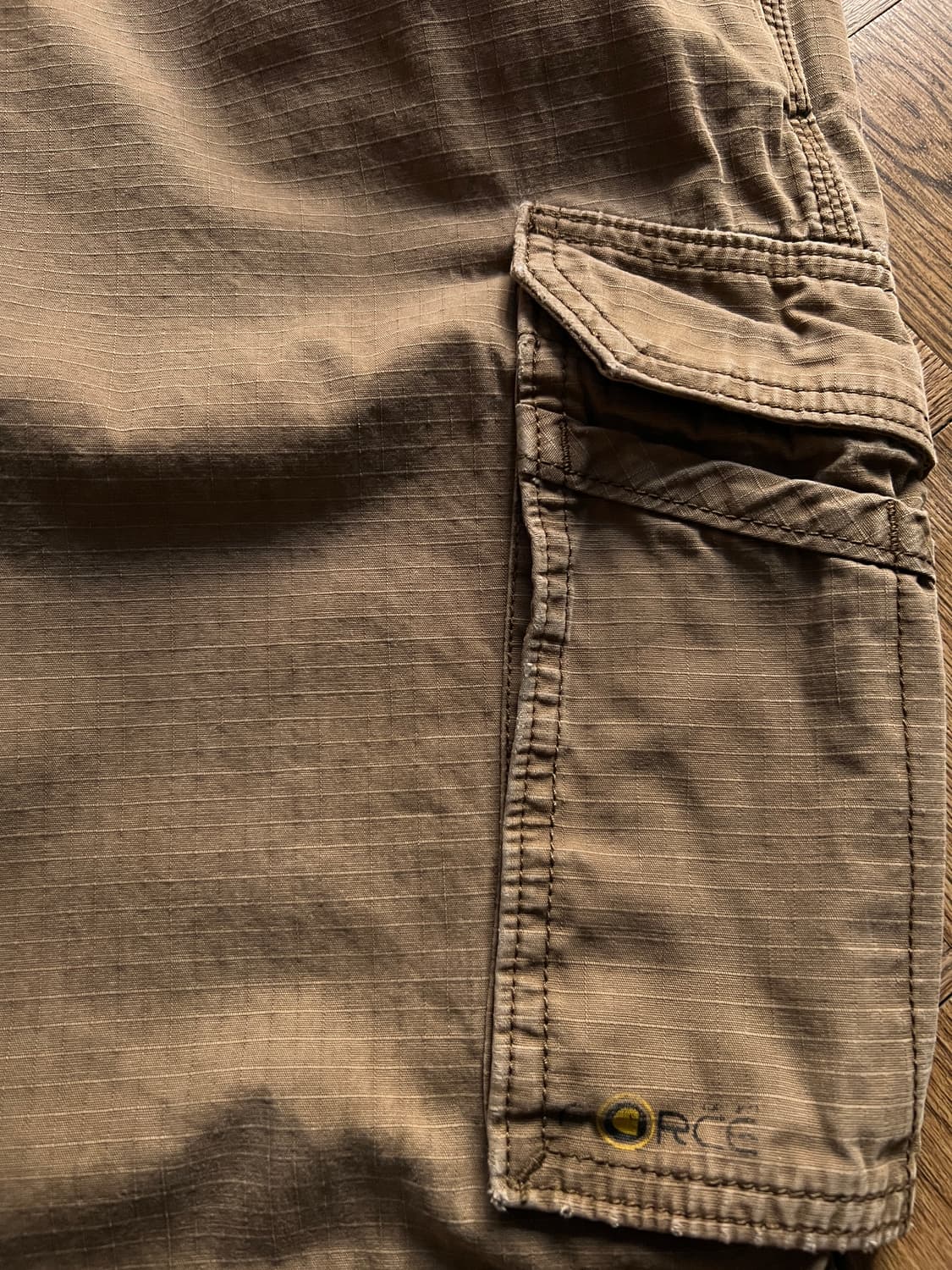 [36]칼하트 USA 릴렉스핏 브라운 립스탑 카고 팬츠 상품이미지4