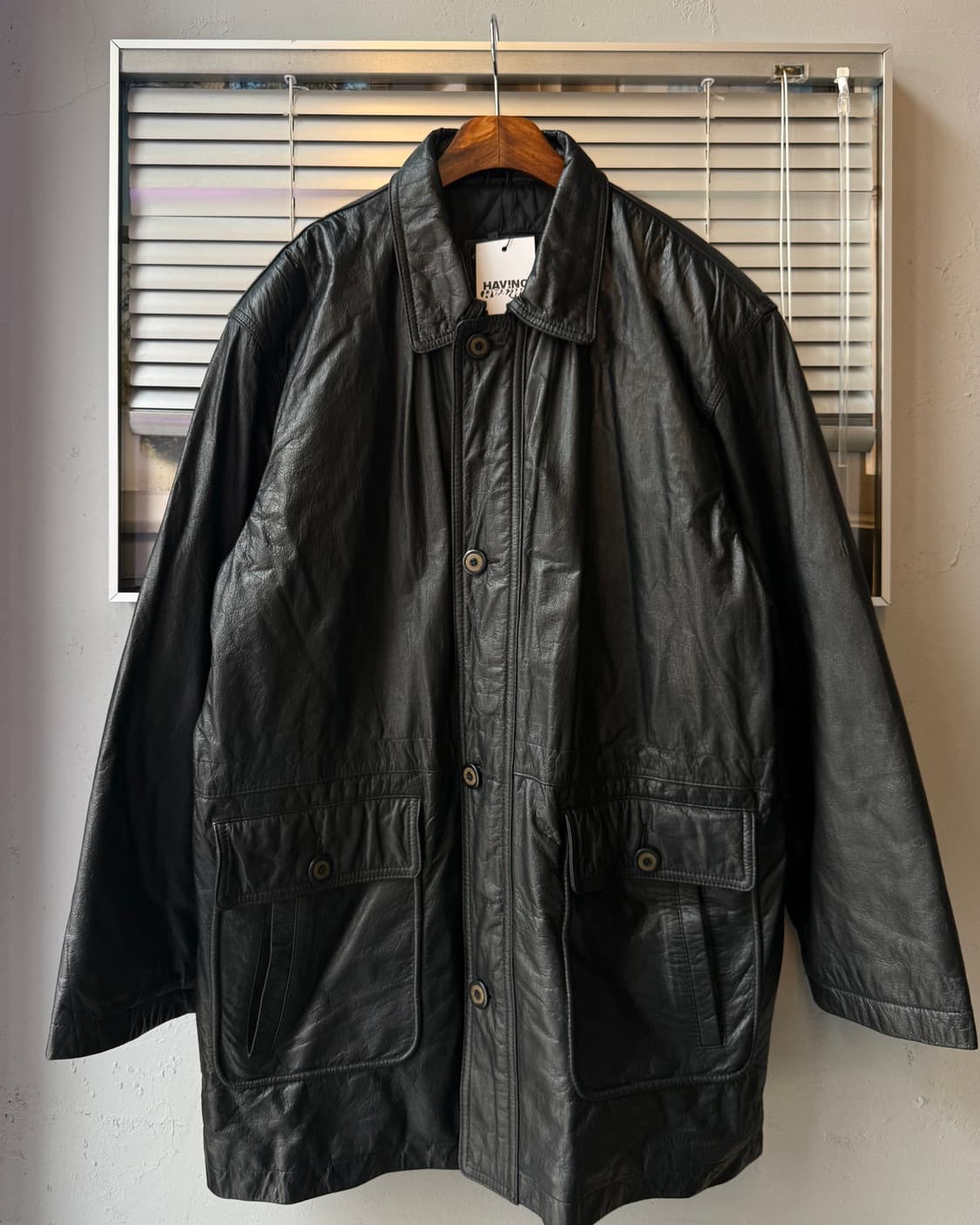 MISTER SANWA jpn vintage 양가죽 카코트 상품이미지4