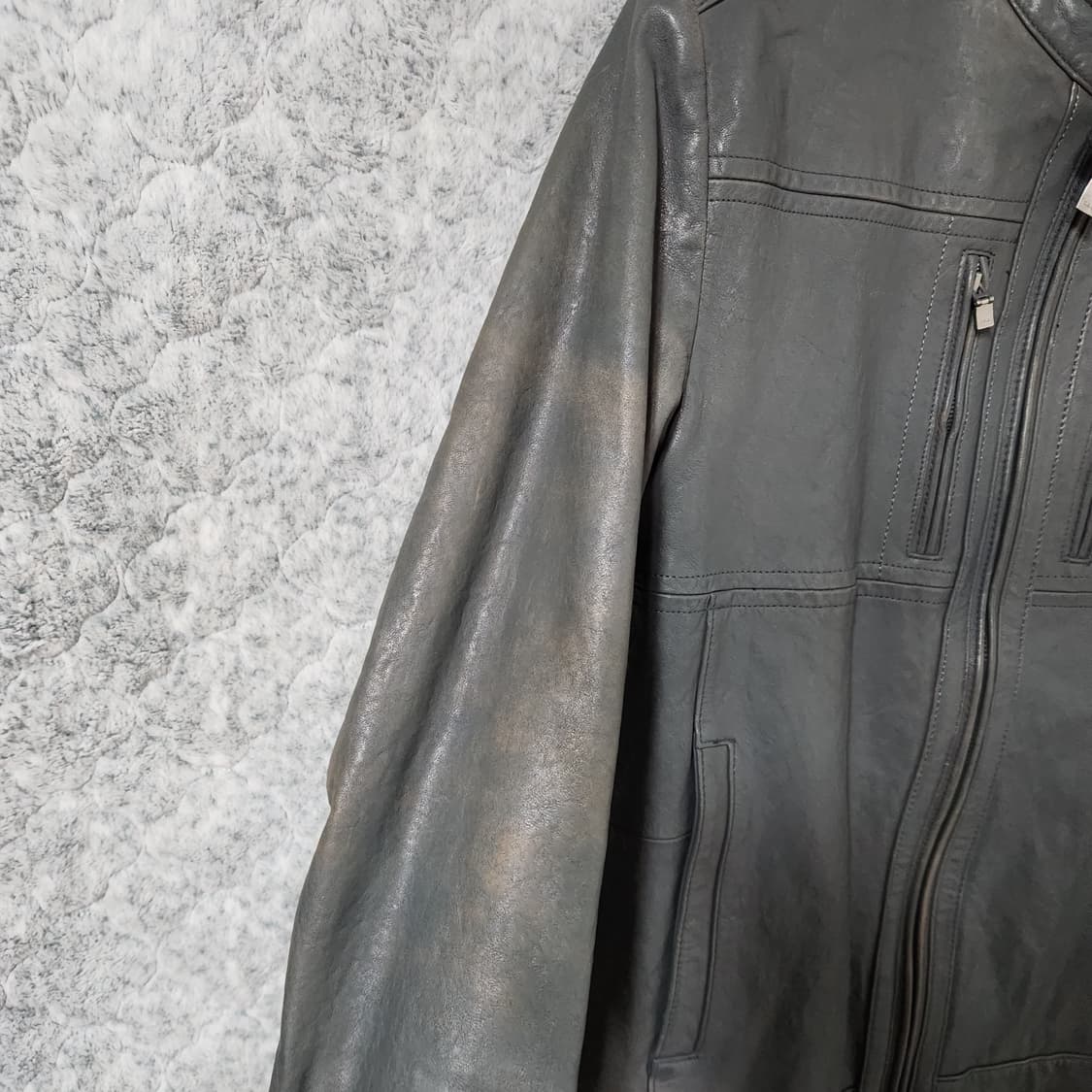 H975 [100] 코모도 양가죽 자켓
 상품이미지2