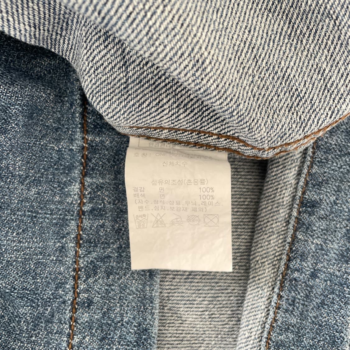 스튜디오톰보이 오버핏 데님 반팔 셔츠 상품이미지8