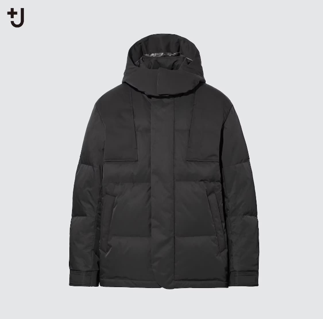 [M] 유니클로 x 질샌더 +J다운 오버사이즈 파카 블랙 상품이미지1