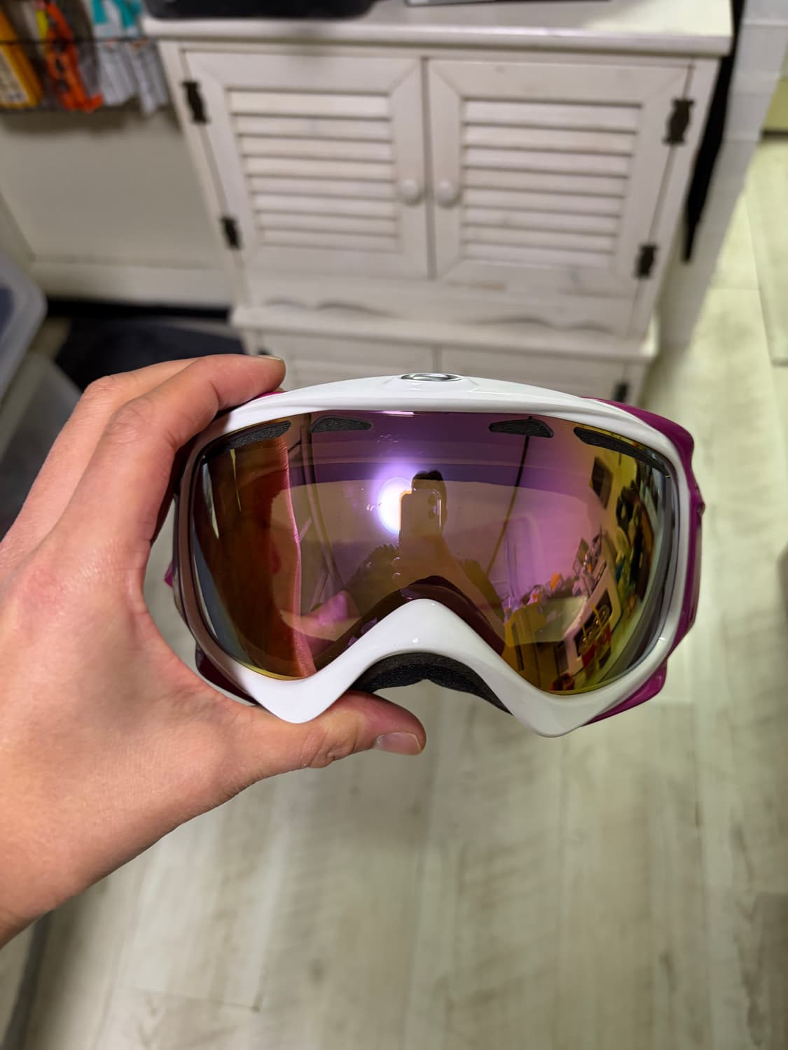 [OS] 오클리 스키/스노우 고글 핑크 상품이미지1