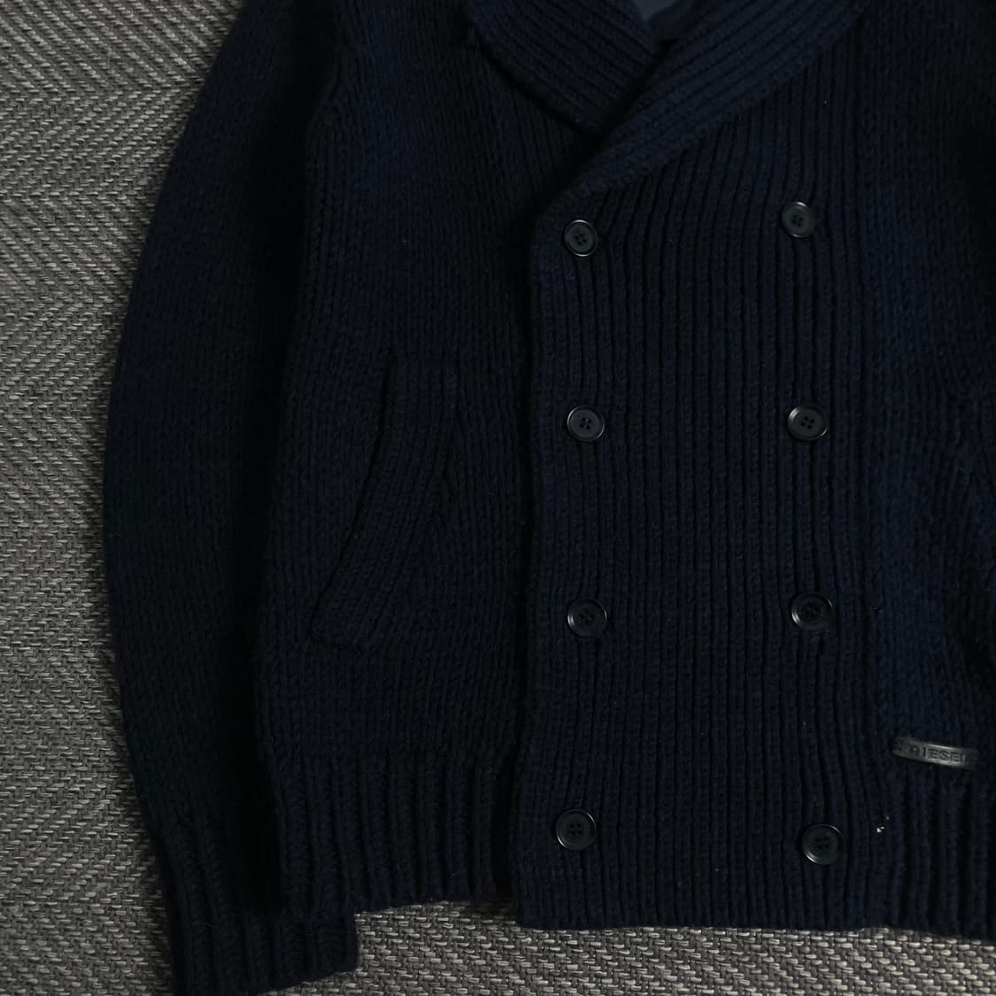 디젤 y2k 아카이브 울 니트 자켓y 3583 상품이미지4