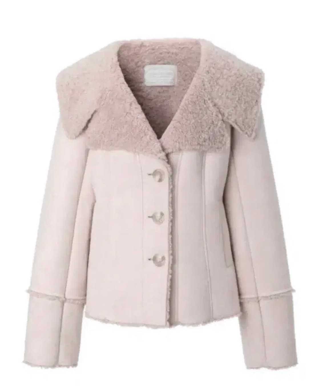 쓰리타임즈 무스탕 isabella fur coat 이자벨라 퍼코트 상품이미지1