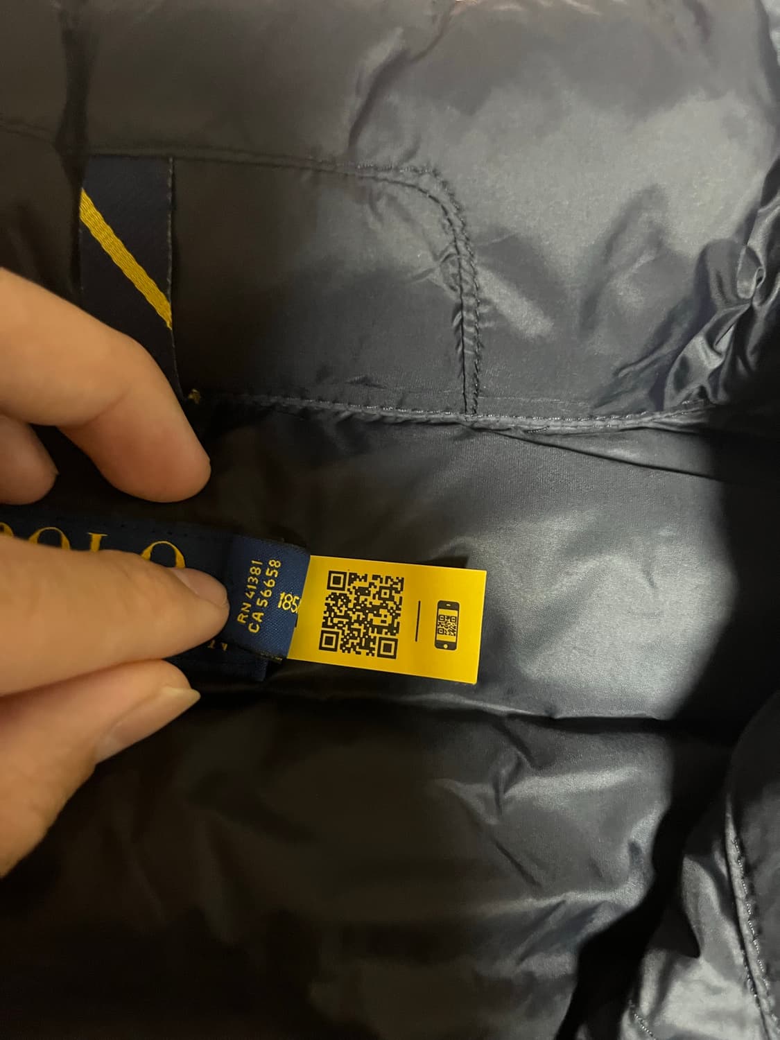 폴로 랄프로렌 경량 패딩조끼 XL 상품이미지8