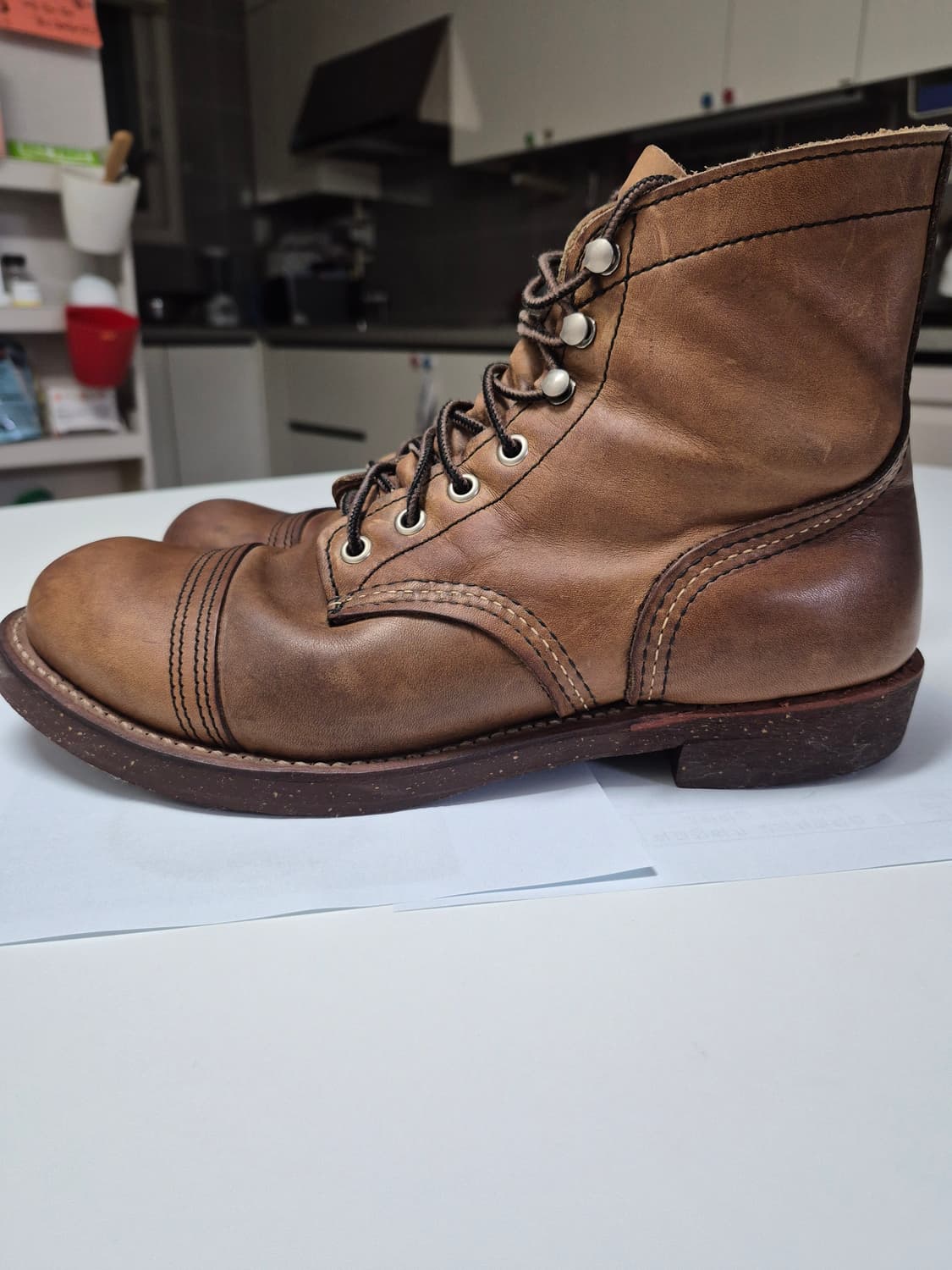 레드윙 아이언레인져 구형 8111 7.5D 255mm 판매합니다. 상품이미지5