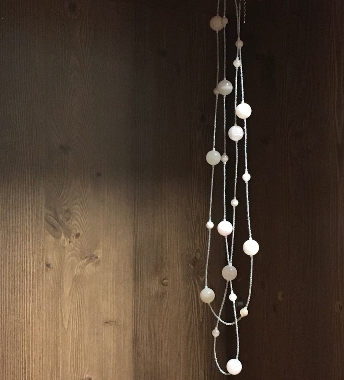 핑크볼 롱 목걸이 페어리 오리엔탈 레테 상품이미지1