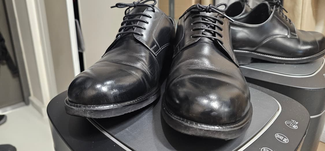 라뎅 수제화 더비슈즈 블랙 260-265 상품이미지2