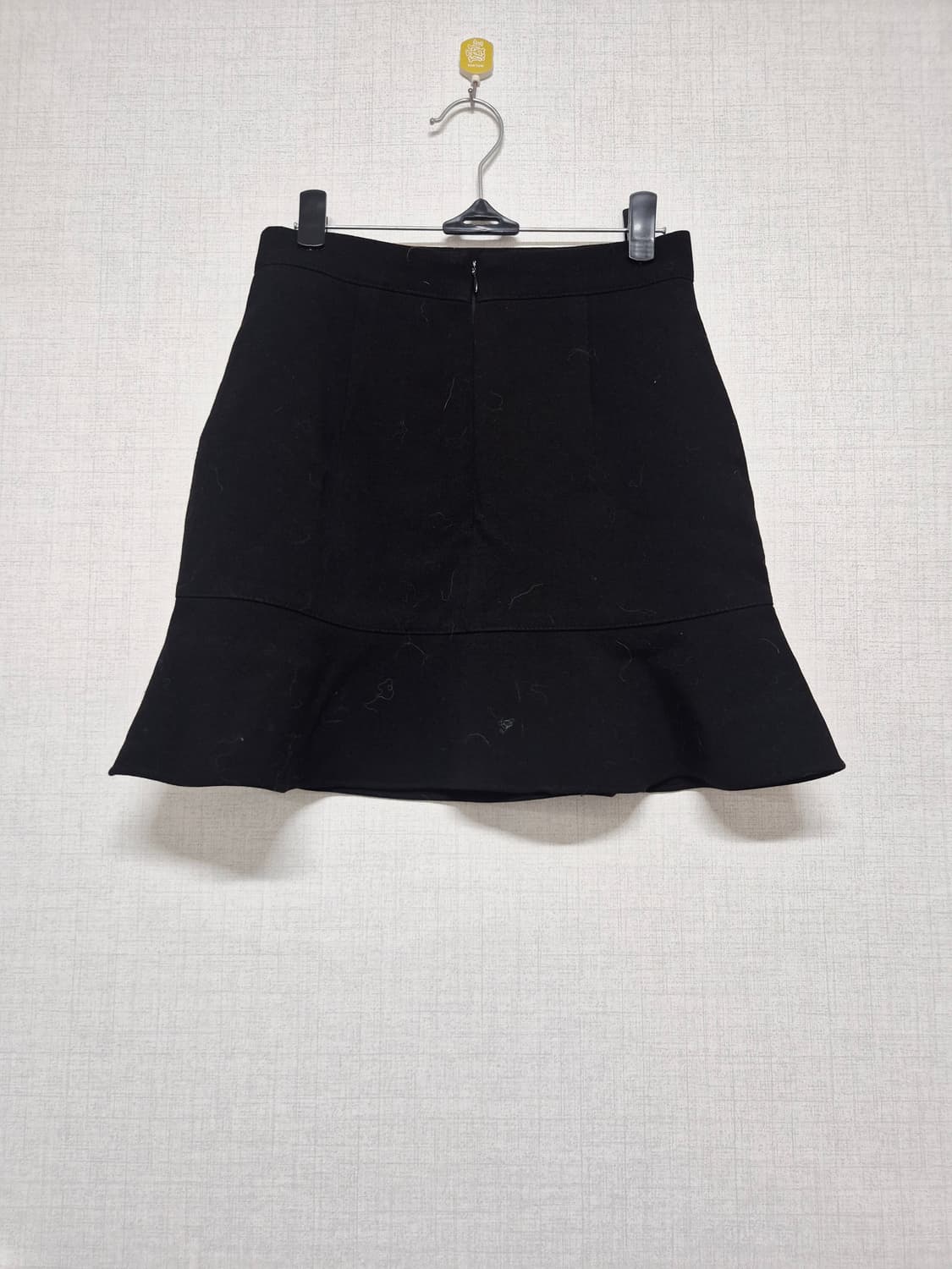 블랙 플레어 미니 스커트 상품이미지2