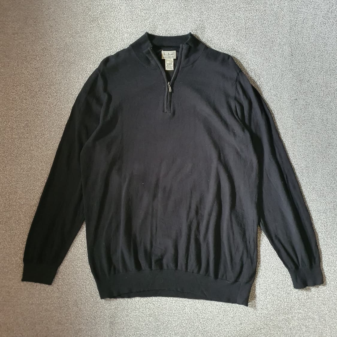 L.L.Bean 케시미어 혼방 하프 집업 니트  no.64 상품이미지1