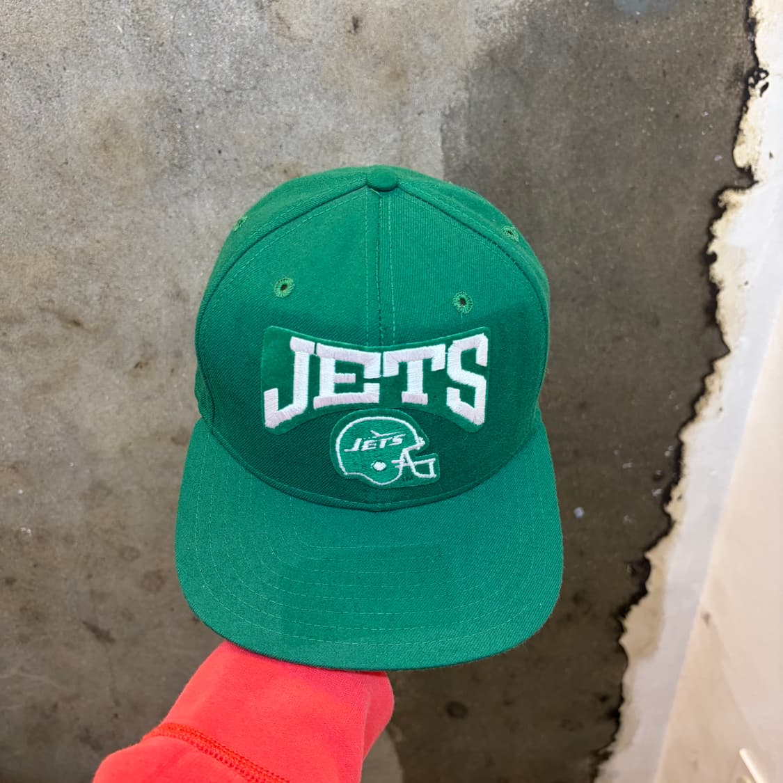 80s Made in USA 빈티지 뉴에라 NFL 뉴욕 제츠 볼캡 모자  상품이미지1