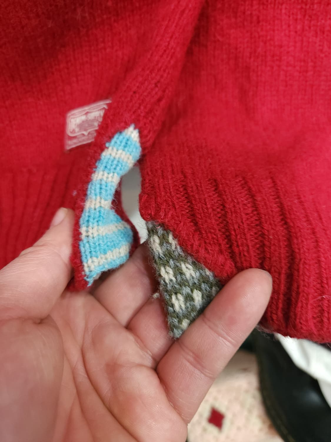 폴로 랄프로렌 데님엔서플라이 패치워크 울 가디건

 상품이미지5