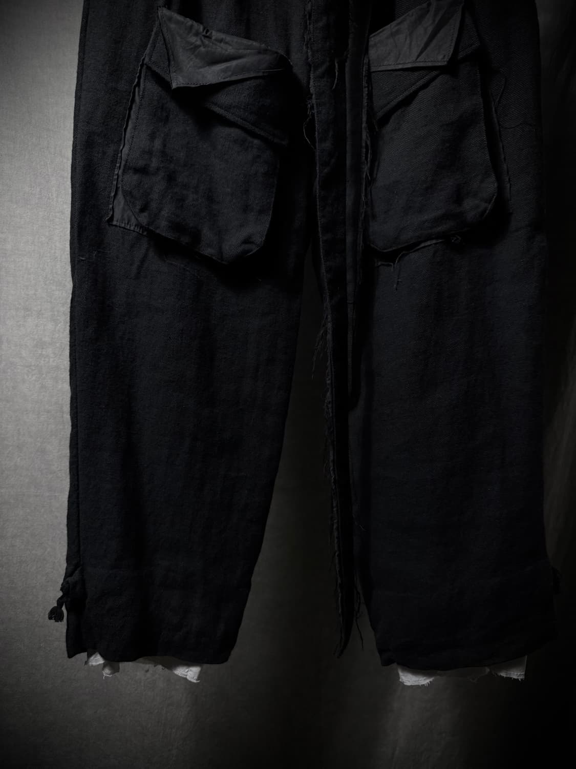 Leh Linen Wool Belted Wide Pants 상품이미지3