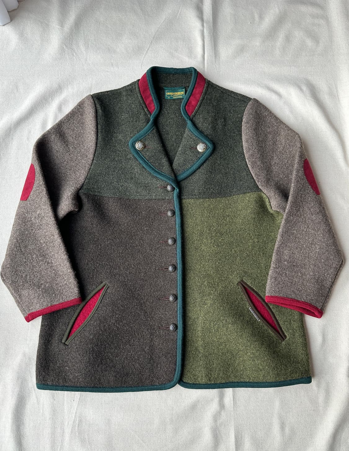 가이거 퓨어울 자켓 42 made in Austria 상품이미지1