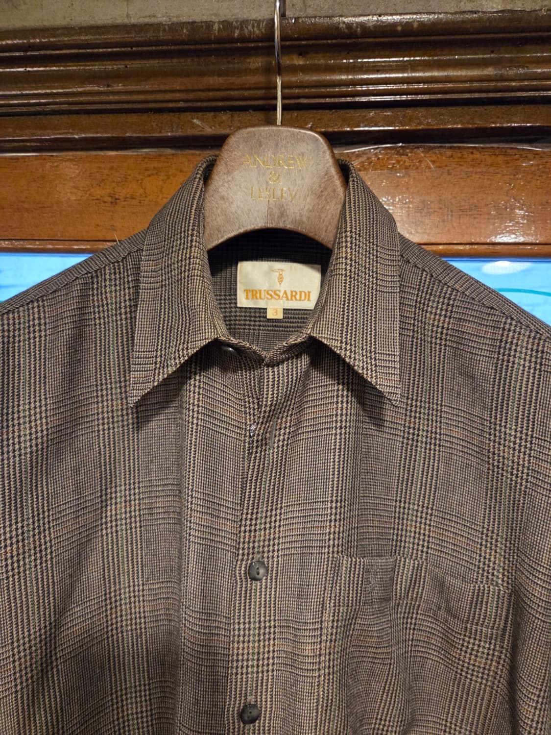 트루사르디 플란넬 셔츠 상품이미지2