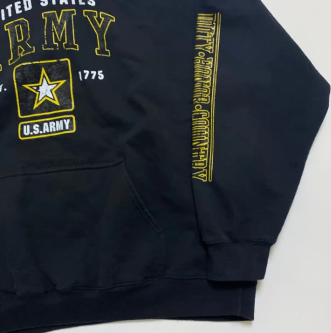[XL] GILDAN 밀리터리 ARMY 후드 티셔츠 S-58 상품이미지3