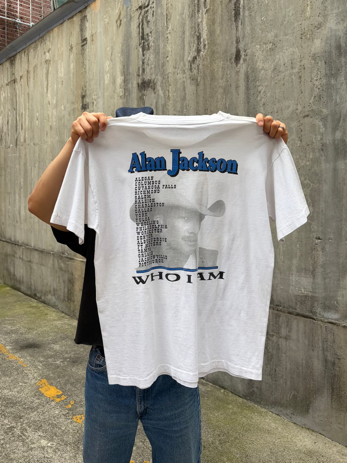 90‘s Alan Jackson country music tour T-s 상품이미지3