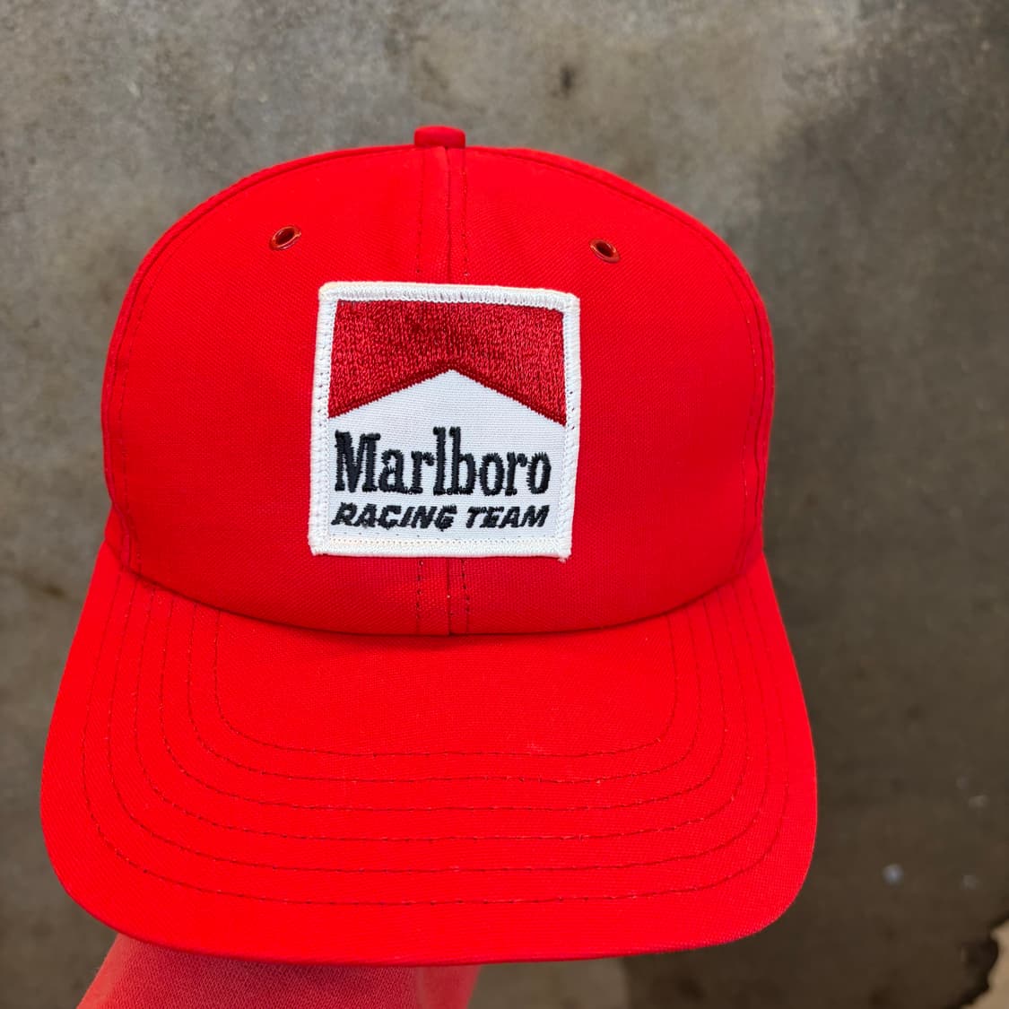 90s Made in USA 빈티지 말보로 레이싱 볼캡 스냅백 모자  상품이미지2