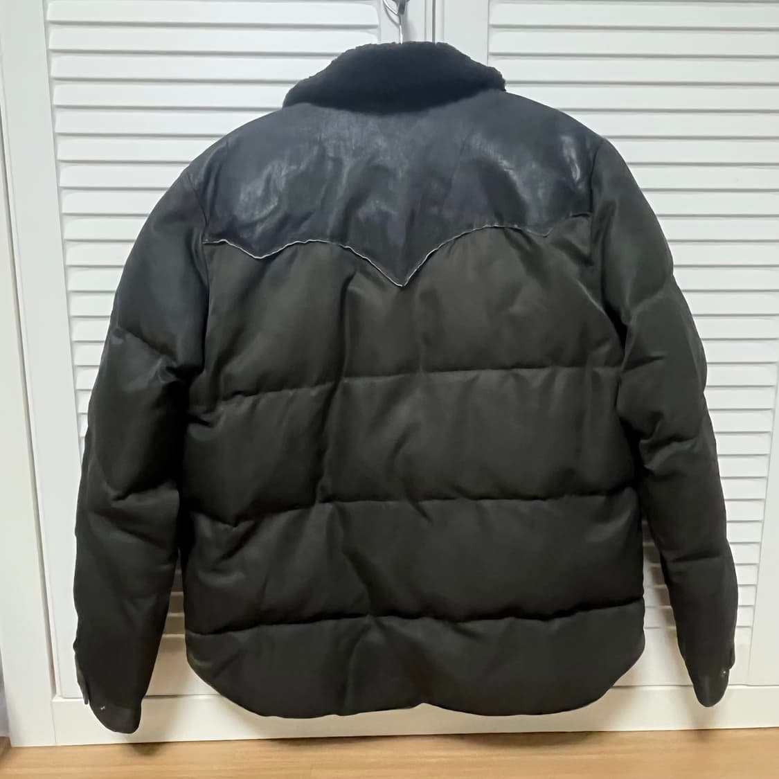 RRL 레더요크패딩 M 상품이미지2