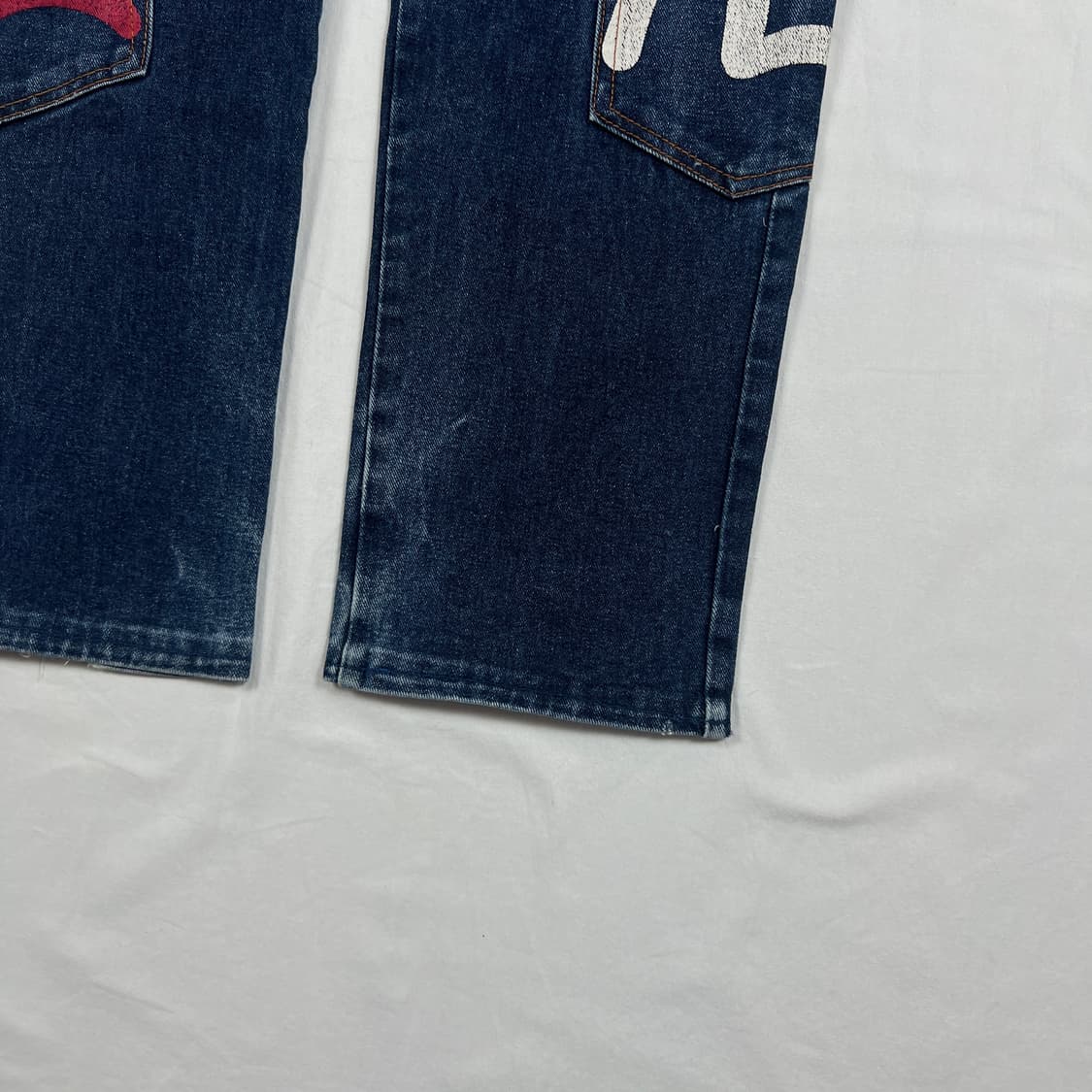 에비수 evisu 빅로고 멀티 포켓 데님팬츠 청바지 상품이미지5