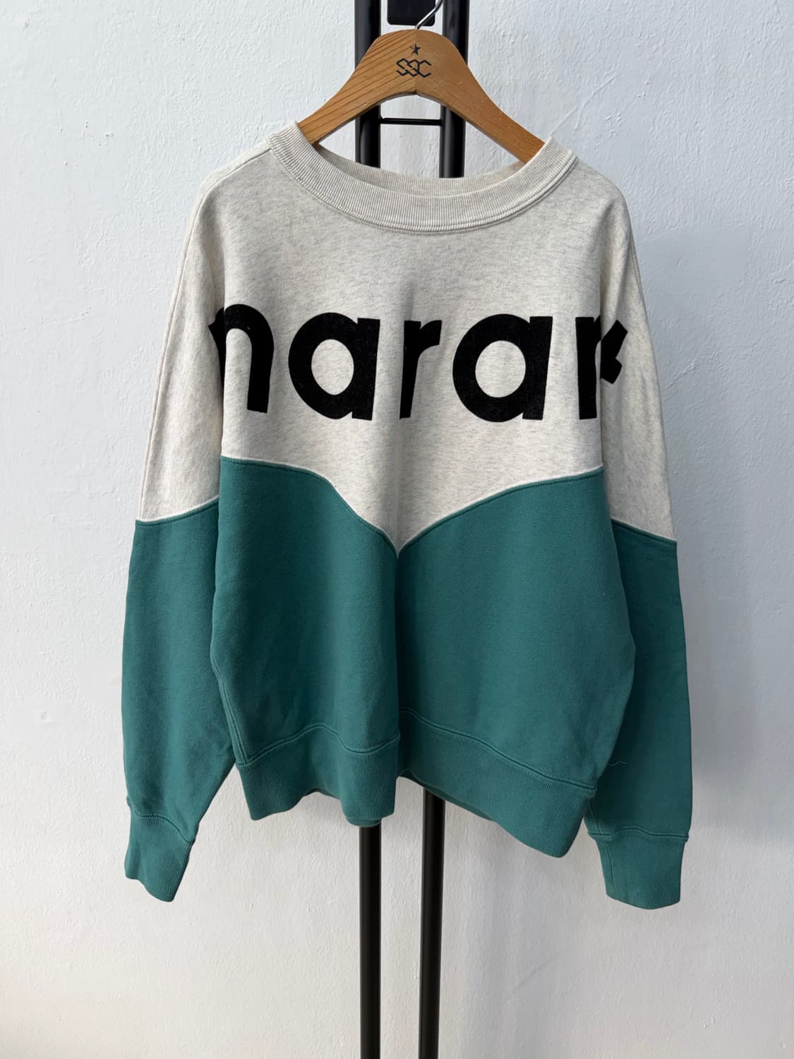 정품) 이자벨마랑 오버핏 여성 맨투맨 36 상품이미지1