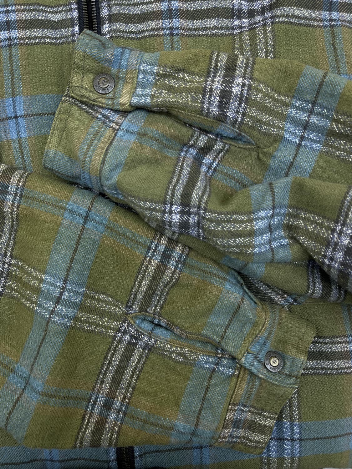 퀵실버 플란넬 체크 집 오버 셔츠 상품이미지6