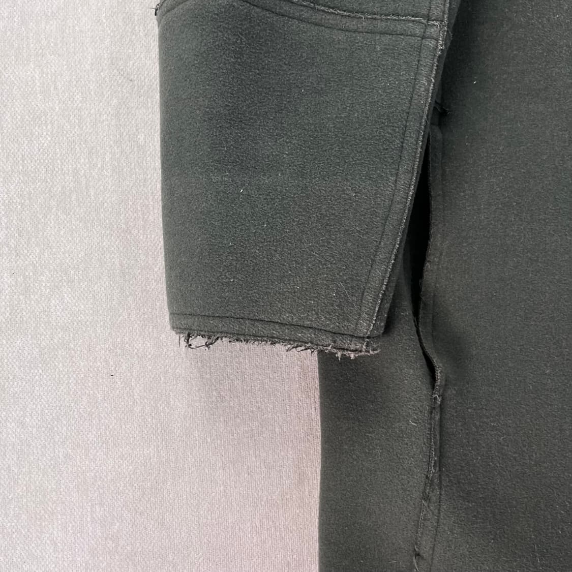 100 우영미 울 캐시미어 빈티지 코트  상품이미지3