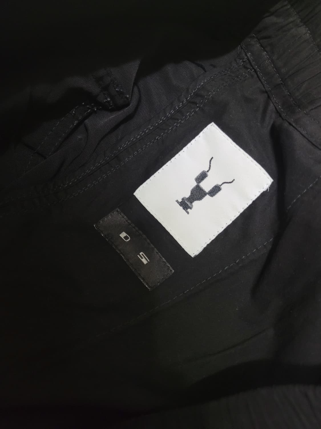 릭오웬스 DRKSHDW 드로우스트링 크롭 팬츠 바지 M 상품이미지5