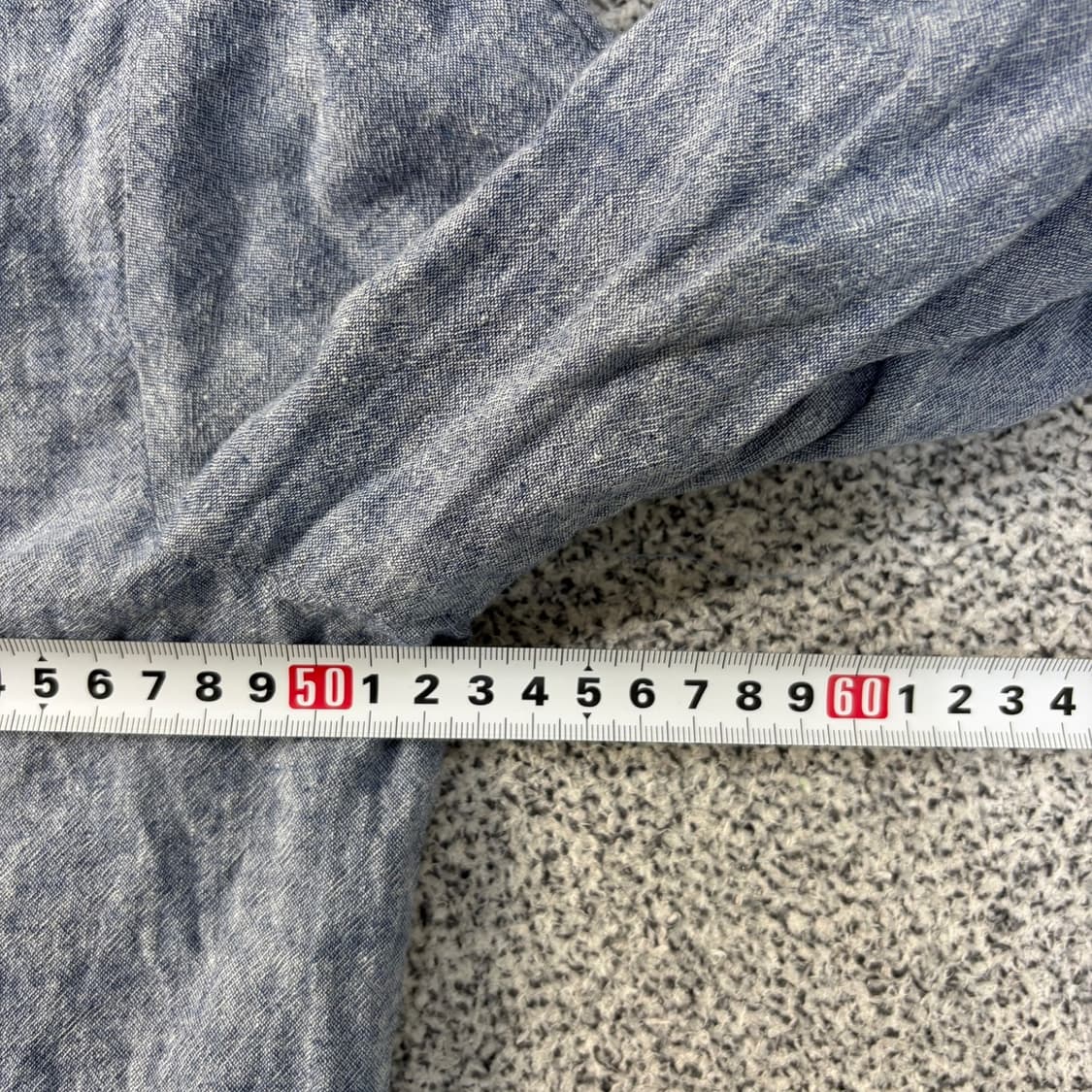 M 자라 린넨 크롭 블라우스 0420J 상품이미지5