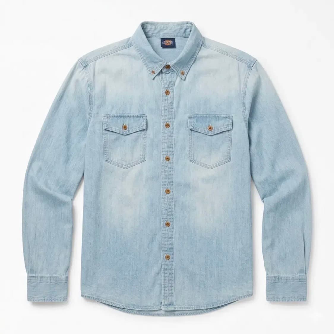 DICKIES 디키즈 워싱 데님 셔츠 상품이미지1