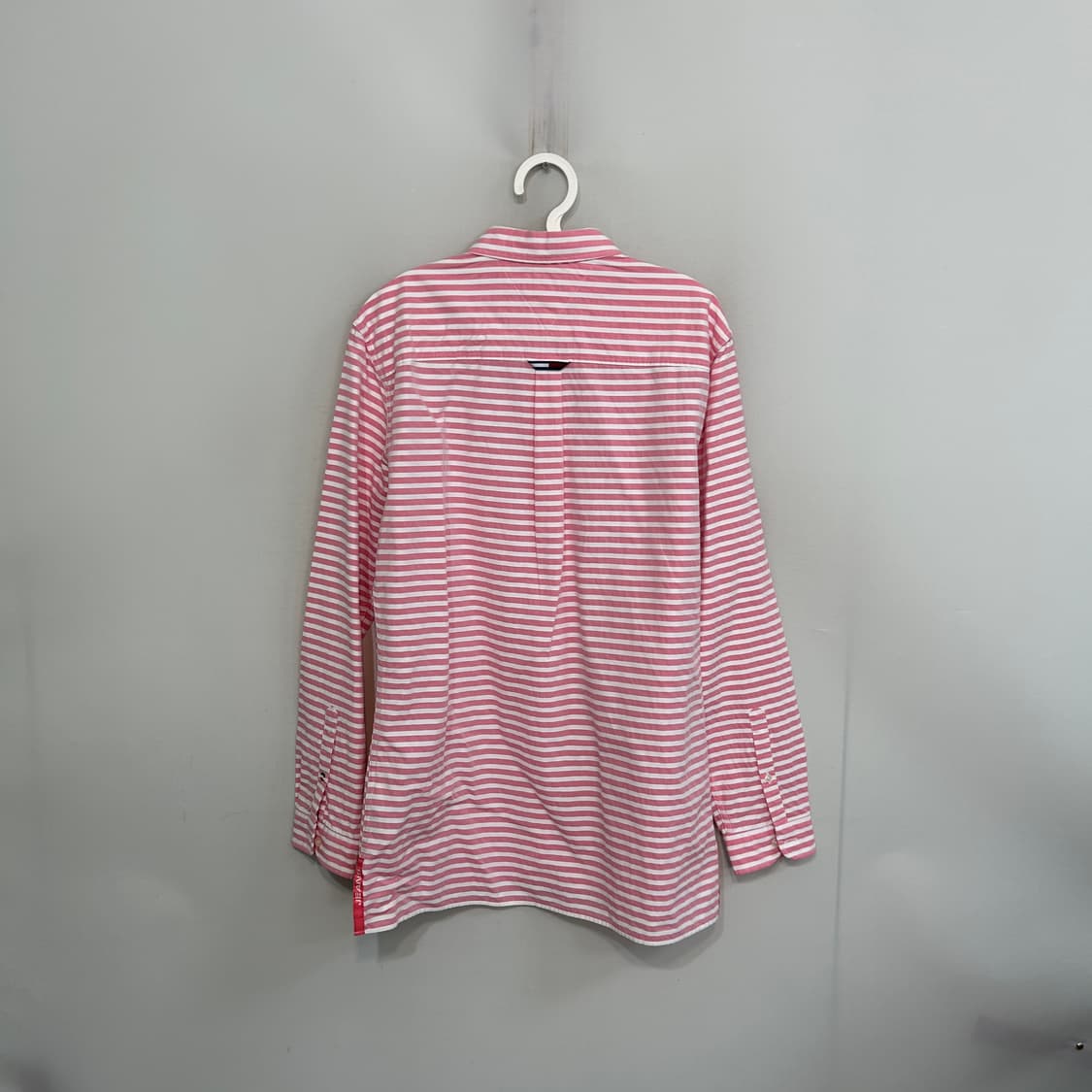 타미진스 남성 코튼 스트라이프 긴소매 셔츠 L  상품이미지4
