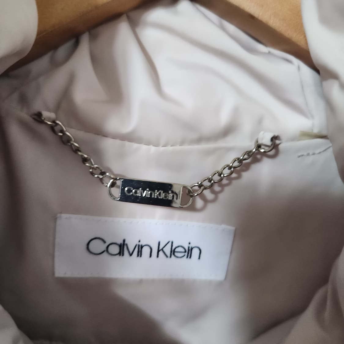 J153 [S] 캘빈클라인 오리털 슬림 패딩 상품이미지2