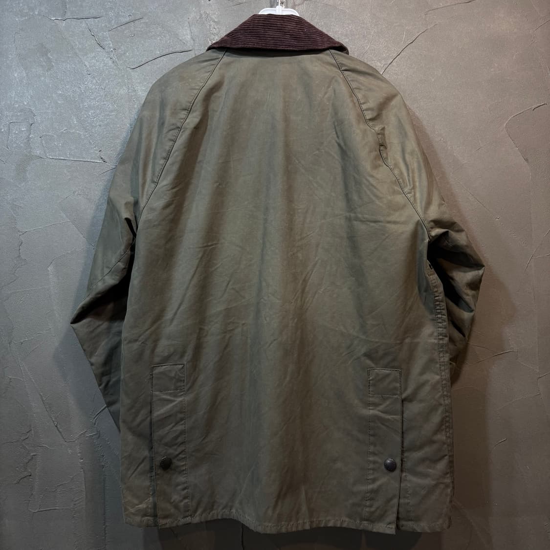 [36] Barbour 바버 비데일 올리브 왁스 자켓 상품이미지5