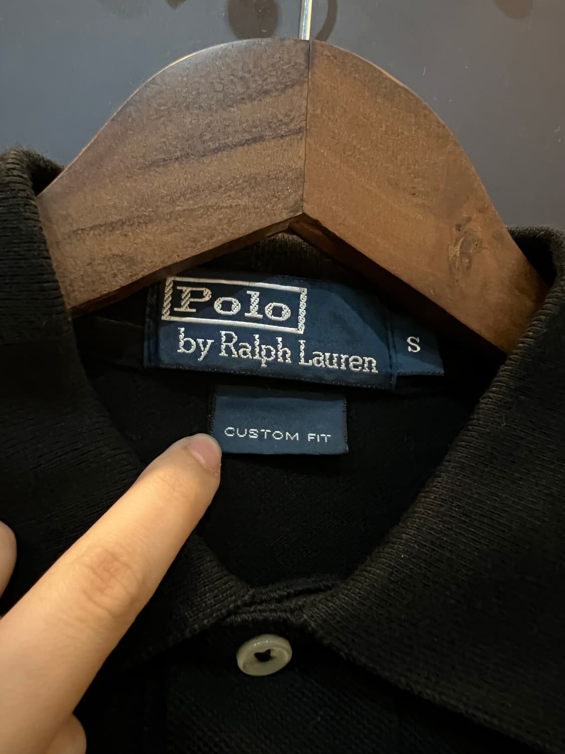 폴로 랄프로렌 레드 빅포니 3넘버 커스텀핏 긴팔 카라티 상품이미지3