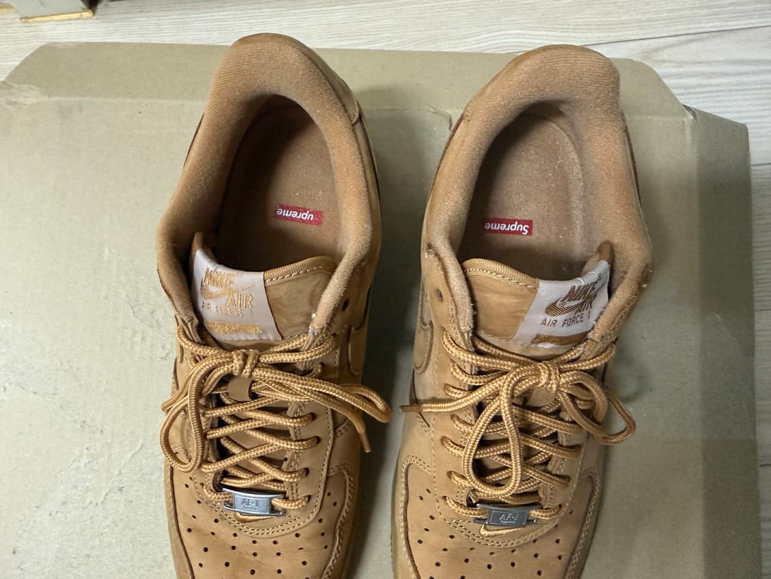 Nike x Supreme Air Force 1 Low Flax 275 상품이미지2