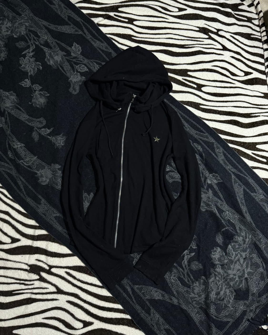 PPFM diagonal line hoodie 상품이미지2