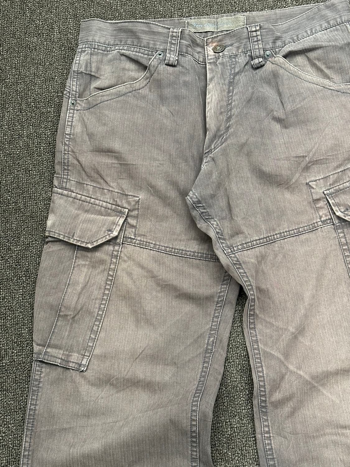M)Japanese vintage 여성 브라운 카고 팬츠 상품이미지4