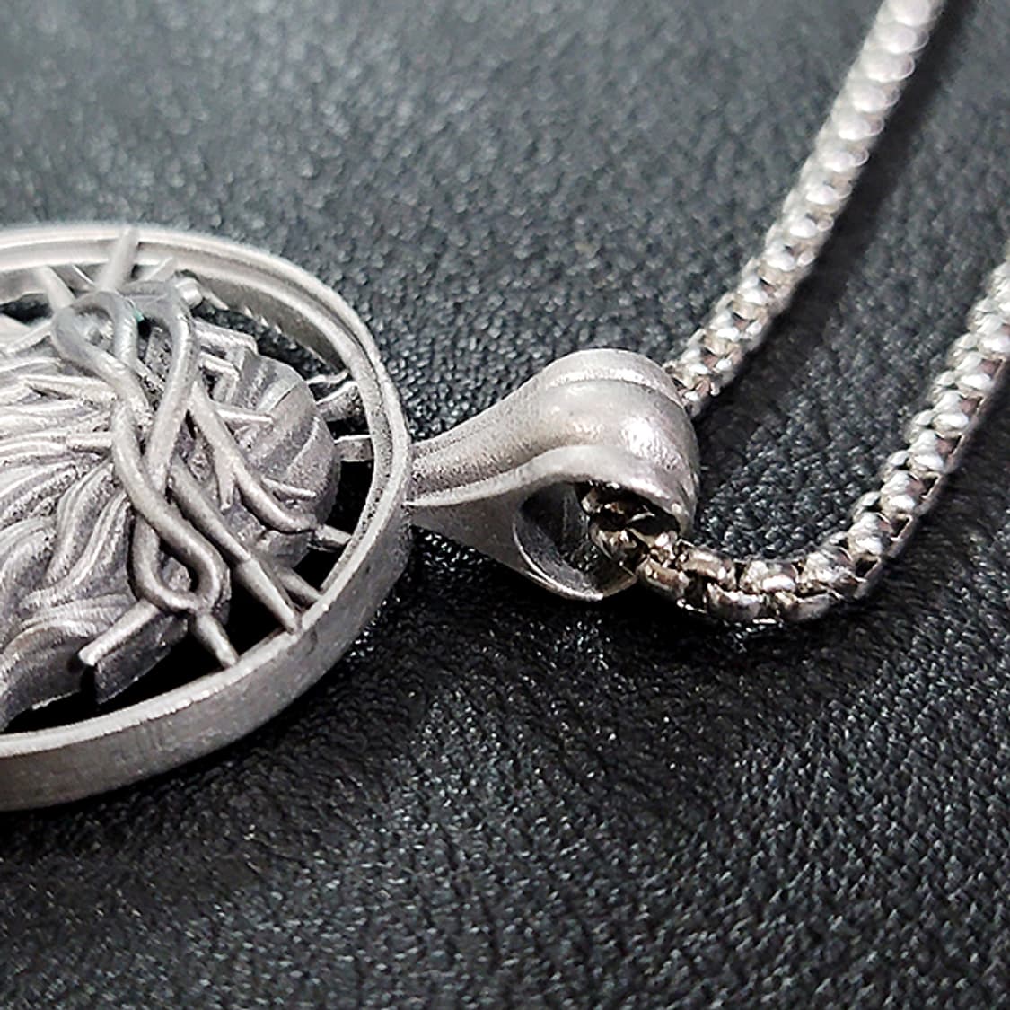 예슈아 주석 천주교 기독교 펜던트 클래식 예수 남자 목걸이 상품이미지5