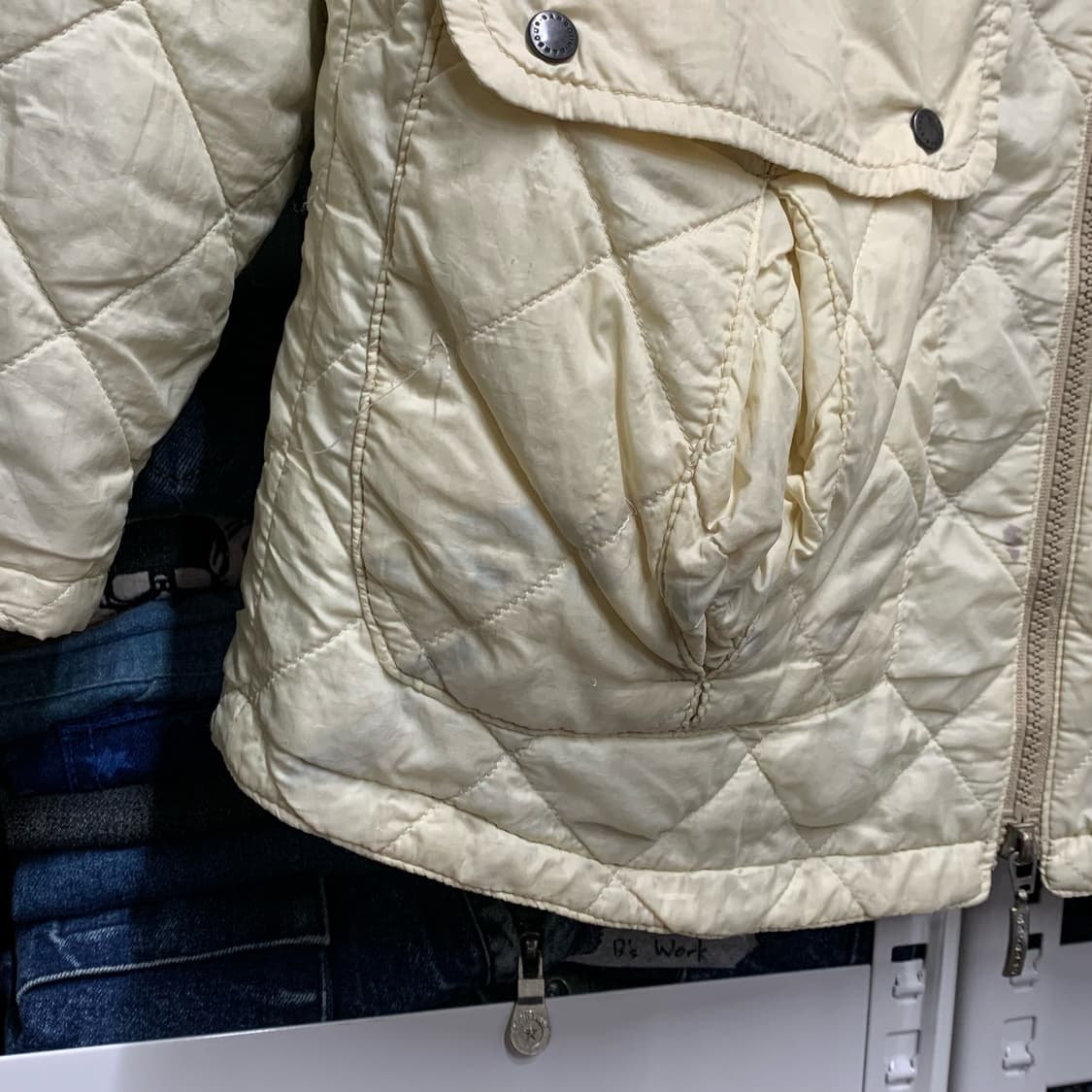 [M] 바버 라이트웨이트 퀼팅자켓 상품이미지7
